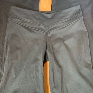 Black VSX Sport flare fit long workout pants